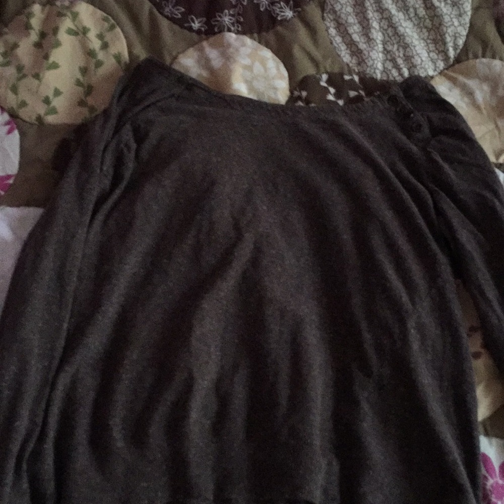 brown long sleeve